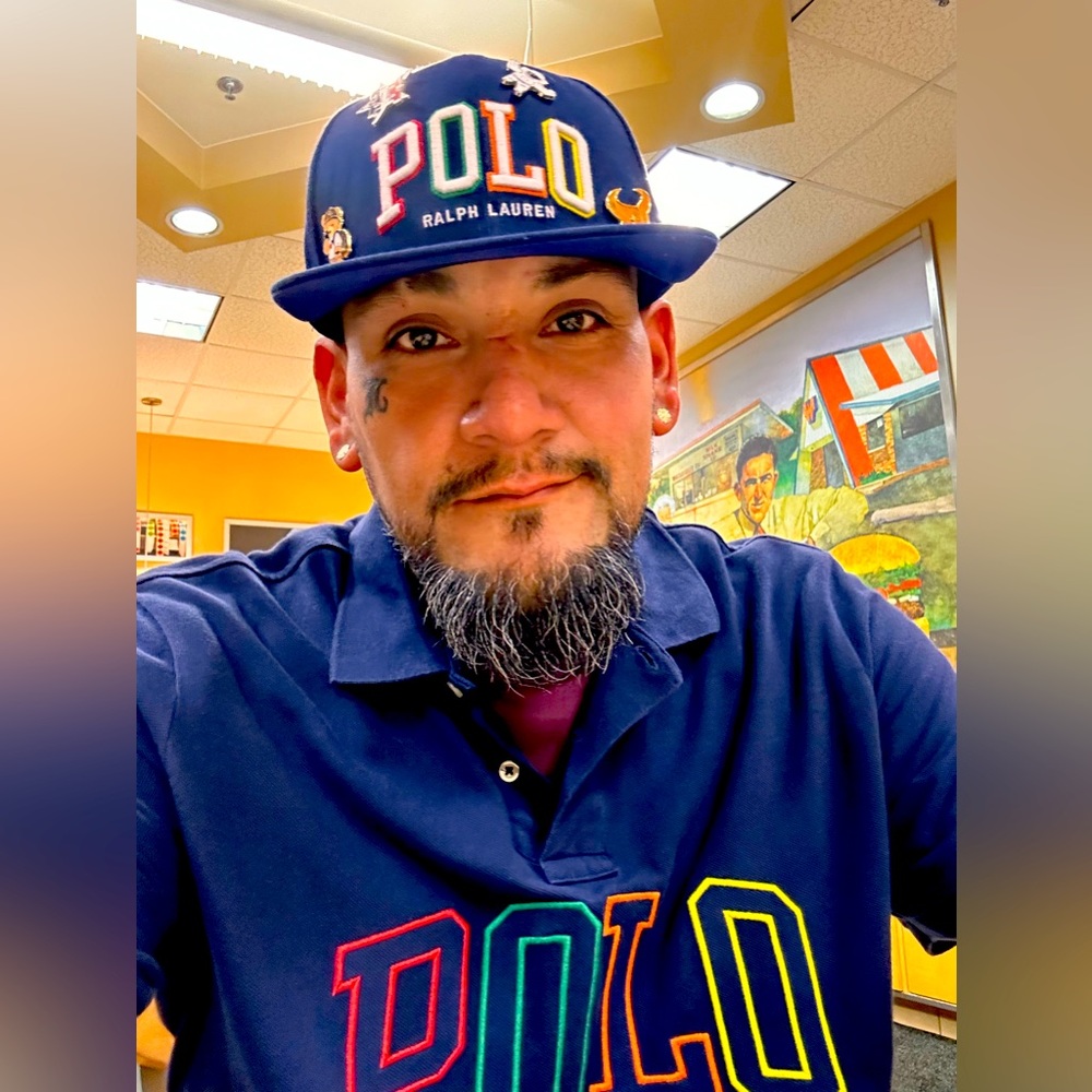 RL hat with matching shirt!